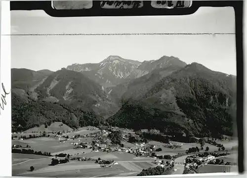 Staudach Oberbayern Staudach Fliegeraufnahme o 1967 / Staudach-Egerndach /Traunstein LKR