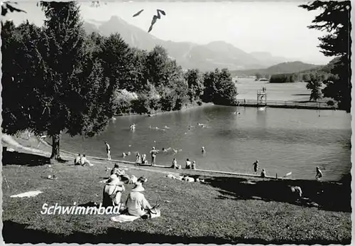 Grassau Chiemgau Grassau Schwimmbad o 1961 / Grassau /Traunstein LKR