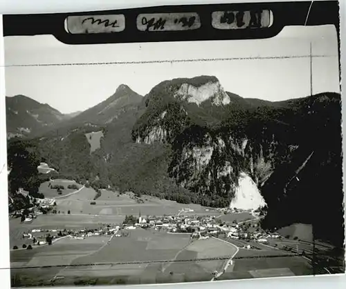 Oberwoessen Fliegeraufnahme o 1967