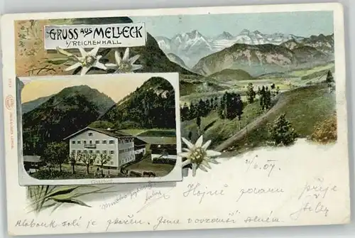 Melleck Melleck   x 1907 / Schneizlreuth /Berchtesgadener Land LKR