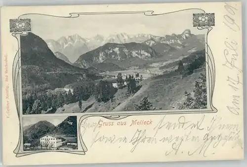 Melleck Melleck  x 1901 / Schneizlreuth /Berchtesgadener Land LKR