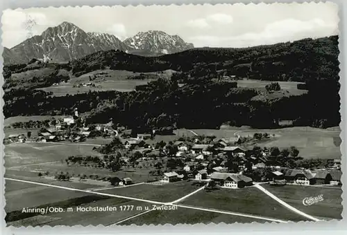 Ainring Ainring Fliegeraufnahme ungelaufen ca. 1955 / Ainring /Berchtesgadener Land LKR