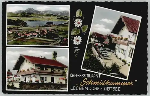 Leobendorf Salzach Abtsee Restaurant Schmidhammer o 1964