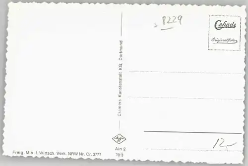 Feldkirchen-Westerham Feldkirchen Fliegeraufnahme ungelaufen ca. 1955 / Feldkirchen-Westerham /Rosenheim LKR