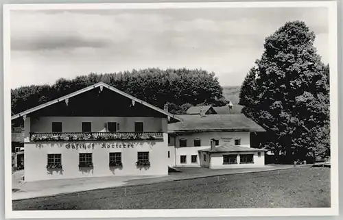 Hammer Siegsdorf Hammer Siegsdorf Gasthof Hoerterer ungelaufen ca. 1955 / Siegsdorf /Traunstein LKR