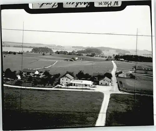 Leobendorf Salzach Fliegeraufnahme o 1967