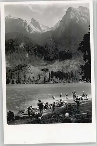 Hintersee Allgaeu Hintersee Allgaeu See ungelaufen ca. 1955 / Immenstadt i.Allgaeu /Oberallgaeu LKR