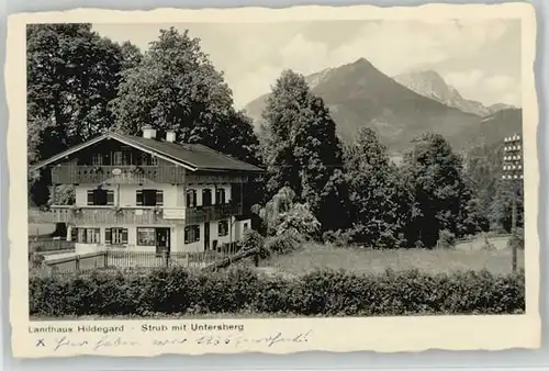 Strub Landhaus Hildegard o 1936