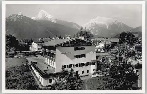 Strub Strub Jugendherberge ungelaufen ca. 1955 / Bischofswiesen /Berchtesgadener Land LKR