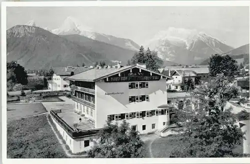 Strub Strub Jugendherberge ungelaufen ca. 1955 / Bischofswiesen /Berchtesgadener Land LKR