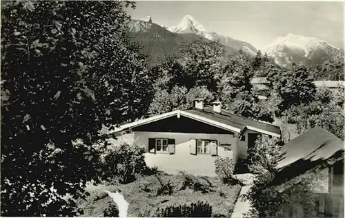 Strub Strub Lauschige Ecke ungelaufen ca. 1955 / Bischofswiesen /Berchtesgadener Land LKR