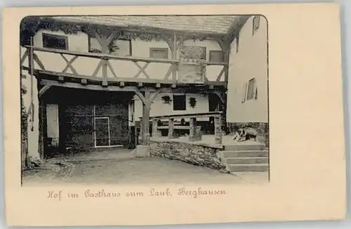Berghausen Pfinztal Gasthaus Laub