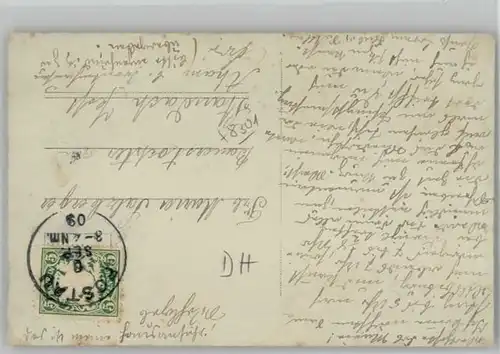 Postau [Stempelabschlag] x 1909