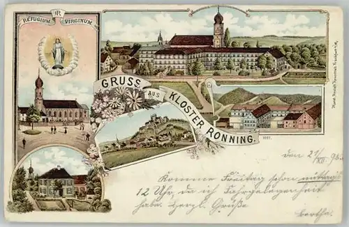 Langquaid Kloster Ronning x 1898