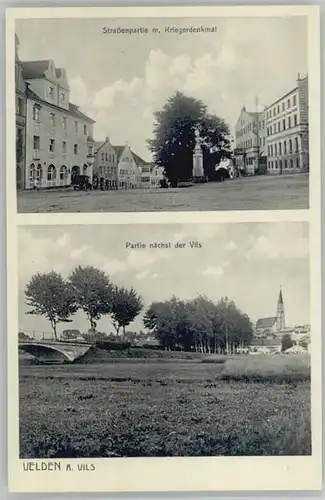 Velden Vils Velden Vils  ungelaufen ca. 1920 / Velden /Landshut LKR