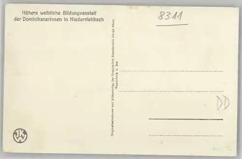 Niederviehbach Niederviehbach  ungelaufen ca. 1920 / Niederviehbach /Dingolfing-Landau LKR