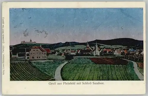 Pleinfeld Schloss Sandsee x 1909