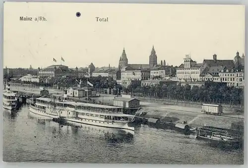 Mainz Rhein  x 1918