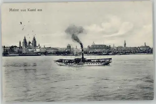 Mainz Rhein  x 1910