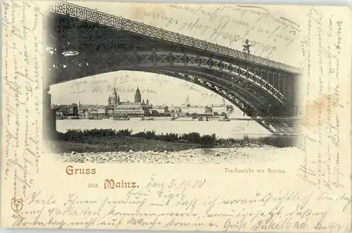 Mainz Rhein  x 1900