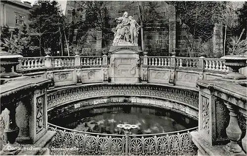 Donaueschingen Donaueschingen  ungelaufen ca. 1955 / Donaueschingen /Schwarzwald-Baar-Kreis LKR