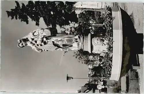 Donaueschingen Donaueschingen Hansele Brunnen ungelaufen ca. 1955 / Donaueschingen /Schwarzwald-Baar-Kreis LKR