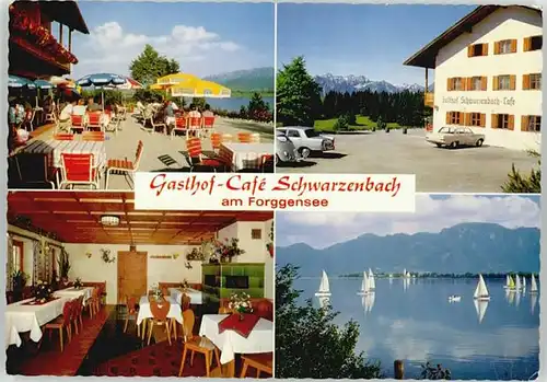 Dietringen Forggensee Gasthof Schwarzenbach x 1971