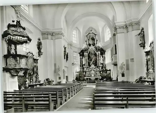 Donaueschingen Donaueschingen St. Johann Kirche  ungelaufen ca. 1965 / Donaueschingen /Schwarzwald-Baar-Kreis LKR