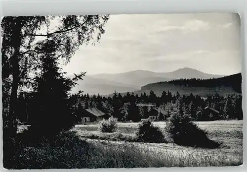 Regenhuette Bayerisch Eisenstein [Stempelabschlag] Feriendorf Lindbergmuehle x 1970