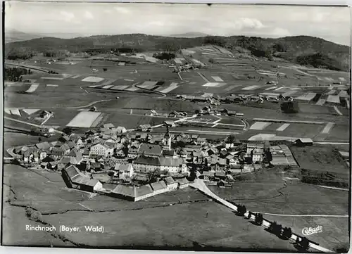 Rinchnach Rinchnach Fliegeraufnahme ungelaufen ca. 1965 / Rinchnach /Regen LKR