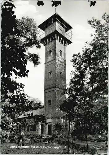 Regenstauf Aussichtsturm Schlossberg o 1969