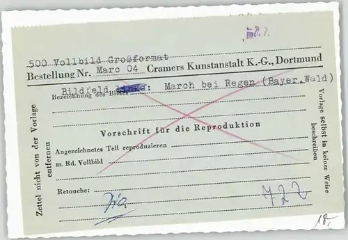 March Niederbayern  o 1964