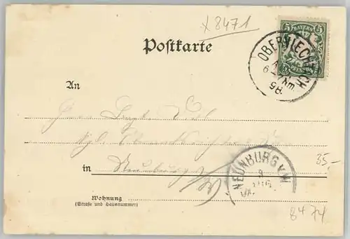 Niedermurach Niedermurach  x 1898 / Niedermurach /Schwandorf LKR