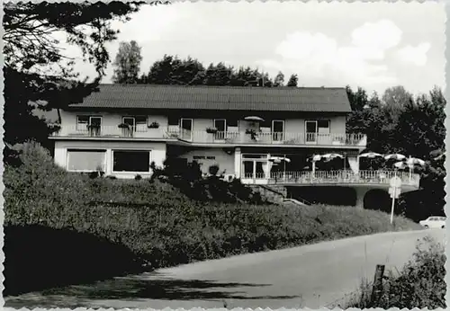 Trausnitz Trausnitz Oedmuehl Hotel Anzer ungelaufen ca. 1965 / Trausnitz /Schwandorf LKR