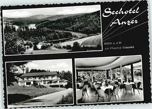 Trausnitz Trausnitz Hotel Anzer ungelaufen ca. 1965 / Trausnitz /Schwandorf LKR