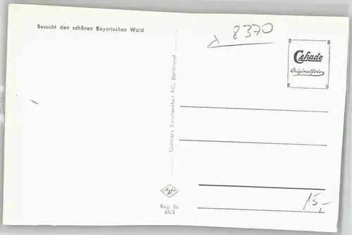 March Niederbayern March Niederbayern  ungelaufen ca. 1965 / Regen /Regen LKR