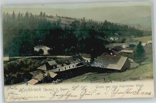 Hochbruck Hochbruck bei Regen x 1901 / Bischofsmais /Regen LKR