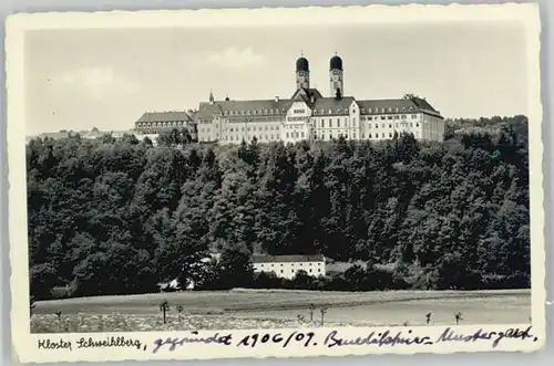 Vilshofen Donau Kloster Schweiklberg x 1951