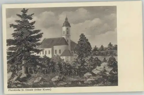 Sankt Oswald Kirche  x 1950