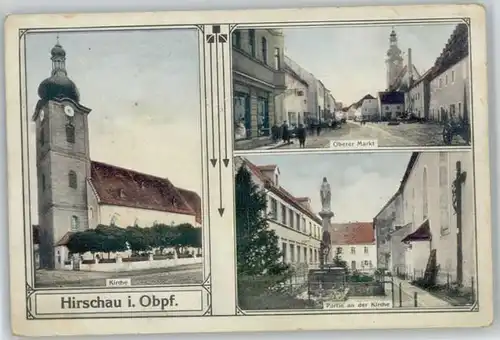 Hirschau Oberpfalz Hirschau Oberpfalz  ungelaufen ca. 1920 / Hirschau /Amberg-Sulzbach LKR