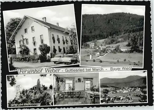 March Niederbayern March Niederbayern Feriendorf Weber ungelaufen ca. 1965 / Regen /Regen LKR