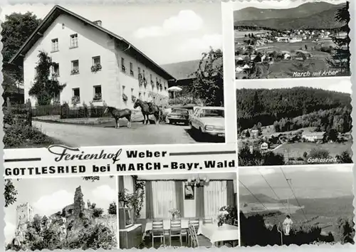 March Niederbayern March Niederbayern Ferienhof Weber ungelaufen ca. 1955 / Regen /Regen LKR