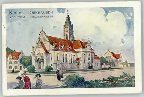 Reinhausen Regensburg Reinhausen Architekt H. Hauberrisser x 1906 / Regensburg /Regensburg LKR