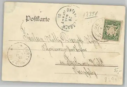 Gottsdorf Niederbayern Gottsdorf Niederbayern  x 1905 / Untergriesbach /Passau LKR