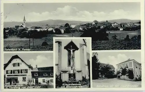 Tiefenbach Passau Tiefenbach Passau Sank Josefsbrunnen  x 1936 / Tiefenbach /Passau LKR