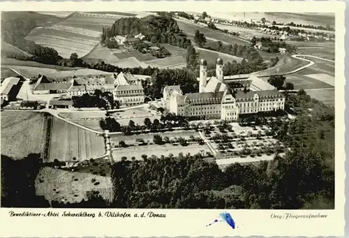 Vilshofen Donau Abtei Schweiklberg x 1954
