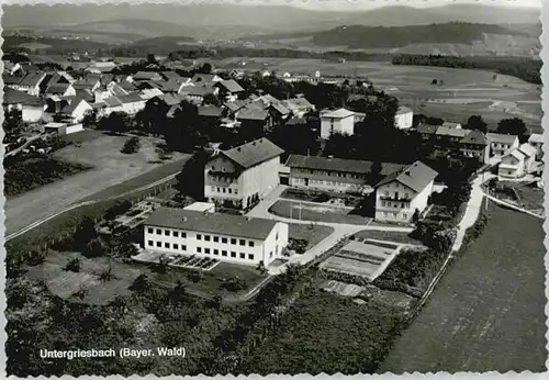 Untergriesbach Niederbayern Untergriesbach Niederbayern Fliegeraufnahme ungelaufen ca. 1965 / Untergriesbach /Passau LKR