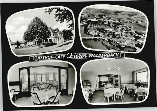Walderbach Walderbach Gasthof Zierer ungelaufen ca. 1965 / Walderbach /Cham LKR