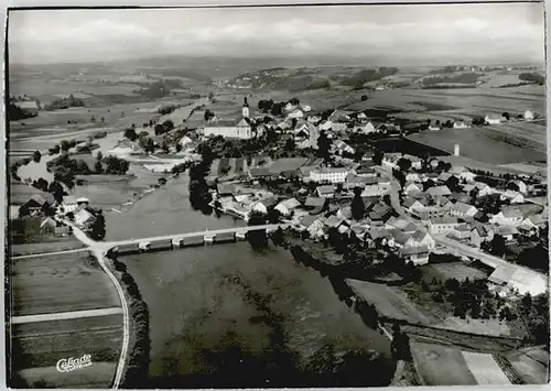 Walderbach Walderbach Klosterbrauerei Fliegeraufnahme  ungelaufen ca. 1965 / Walderbach /Cham LKR