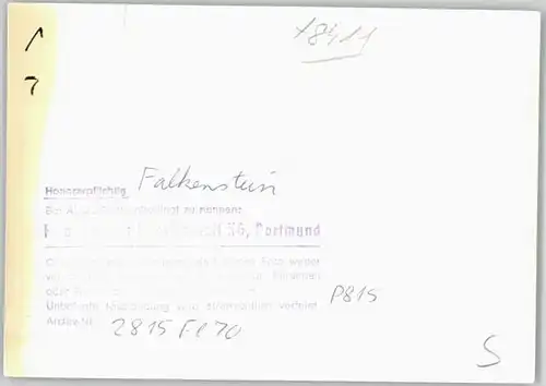 wd88835 Falkenstein Oberpfalz Falkenstein Oberpfalz Fliegeraufnahme o 1970 Kategorie. Falkenstein Alte Ansichtskarten